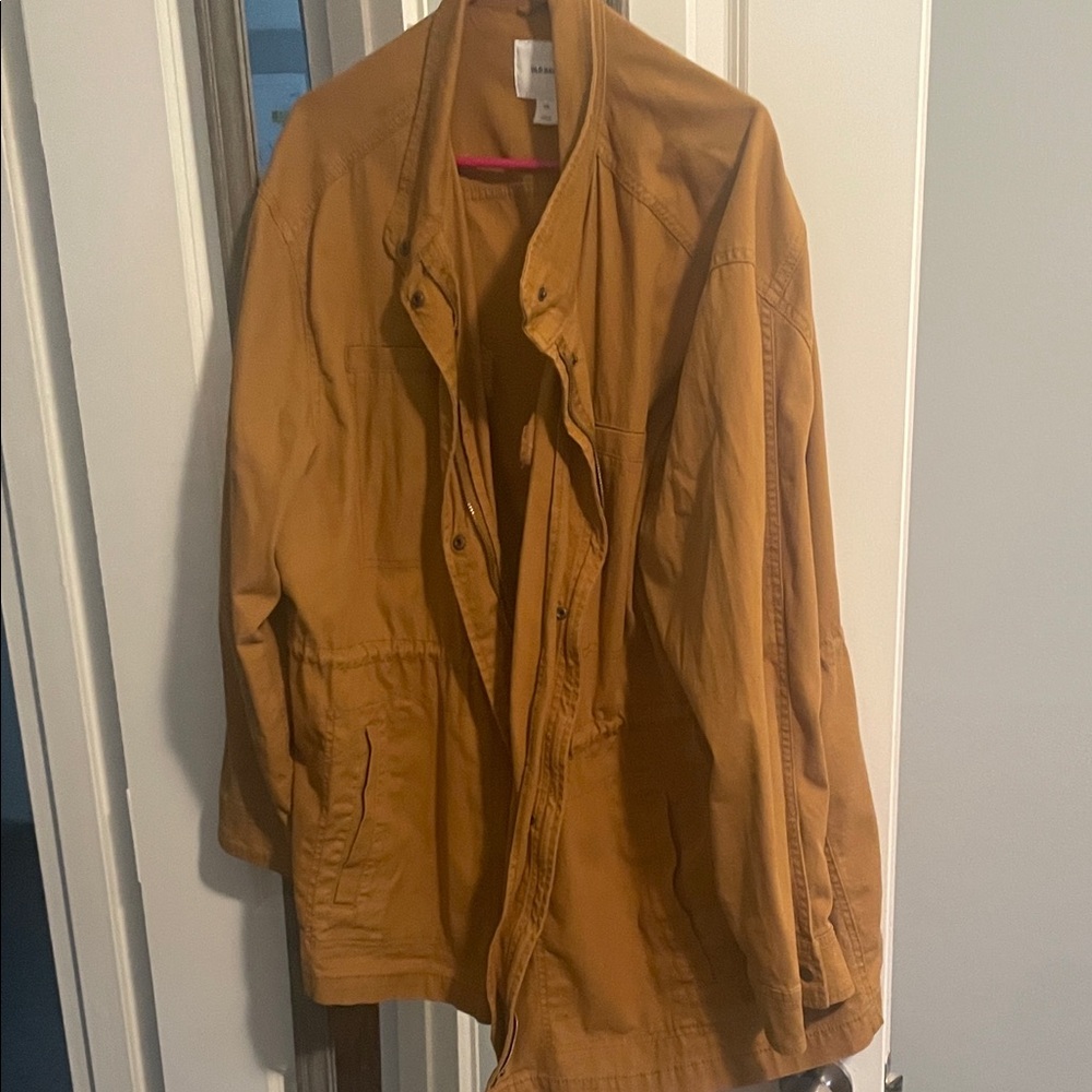 Old Navy Tan Military Field Jacket